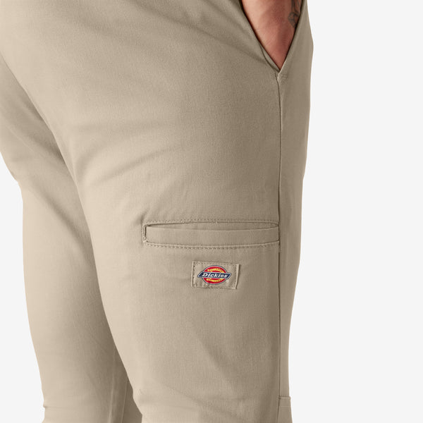 Dickies - Flex Slim Skinny Fit Double Knee Work Pants (Dark Sand)