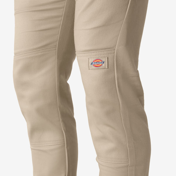Dickies - Flex Slim Skinny Fit Double Knee Work Pants (Dark Sand)