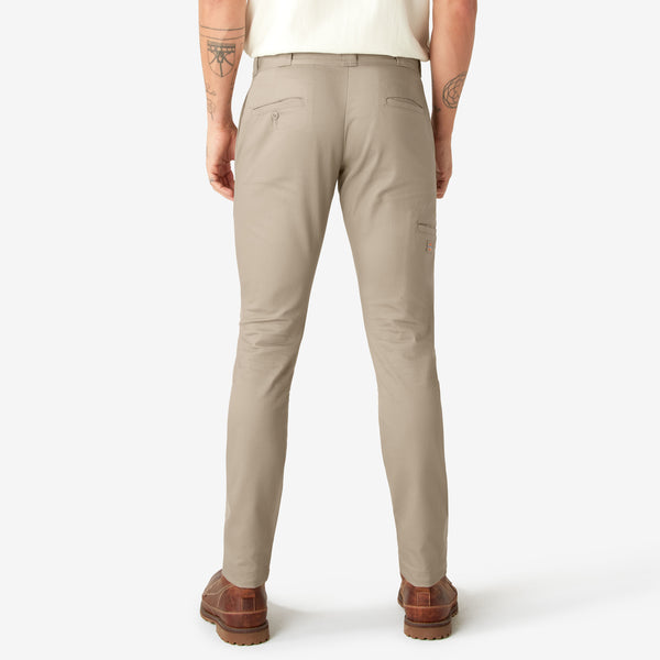 Dickies - Flex Slim Skinny Fit Double Knee Work Pants (Dark Sand)