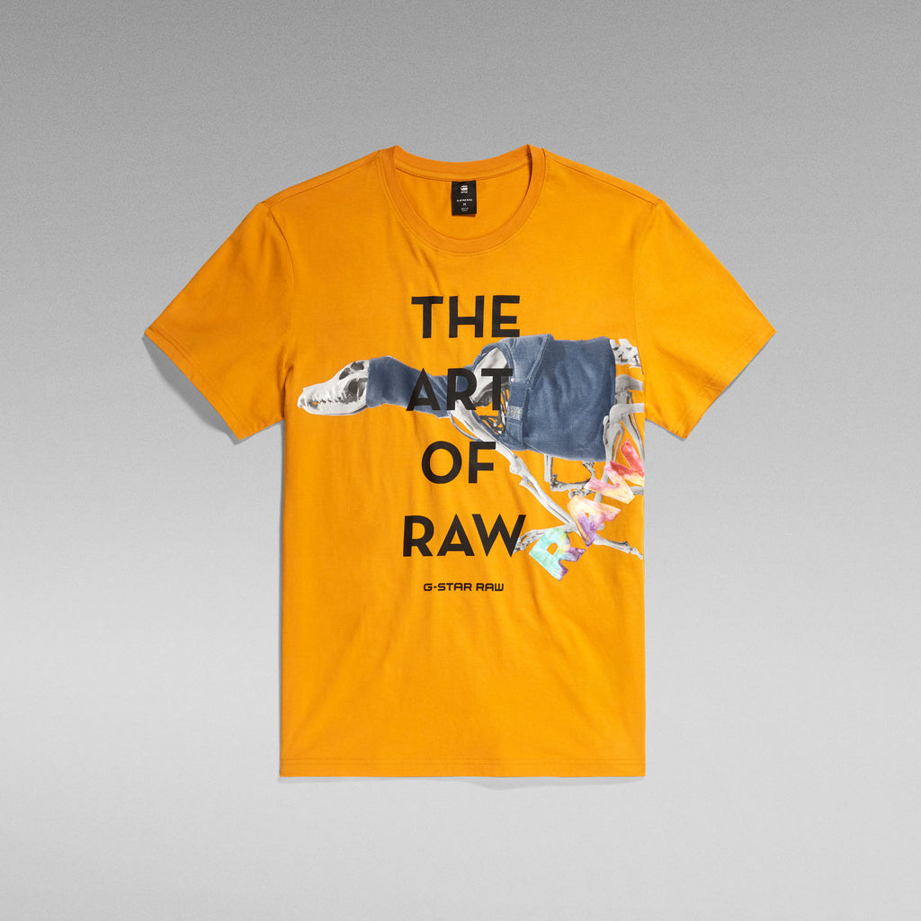 G-Star Raw - Art Of Raw Tee (Dull Yellow) – Octane