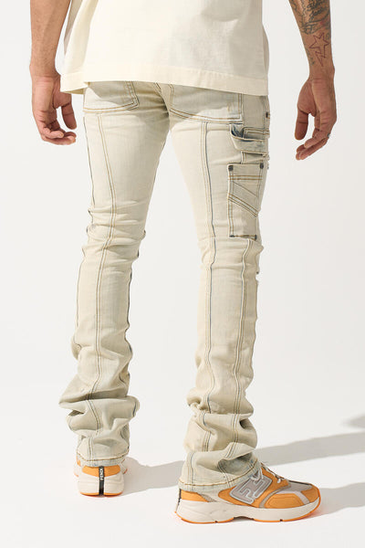 Serenede - Cloud Stacked Jeans (Earth)