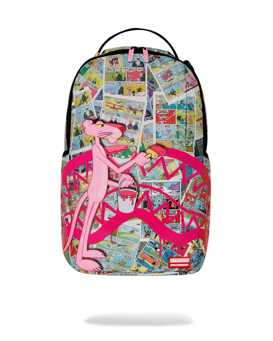 Sprayground - Pink Panther Painting Sharkmouth Backpack