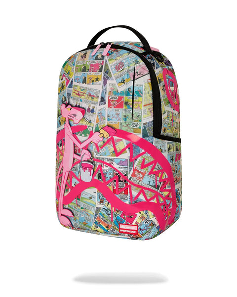 Sprayground - Pink Panther Painting Sharkmouth Backpack