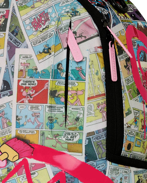 Sprayground - Pink Panther Painting Sharkmouth Backpack