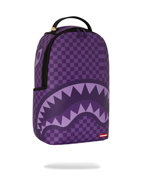 Sprayground - Purple Shark Sharks In Paris Backpack (Purple)