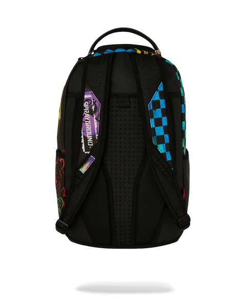 Sprayground - Shark Central Stencils Backpack (Black)