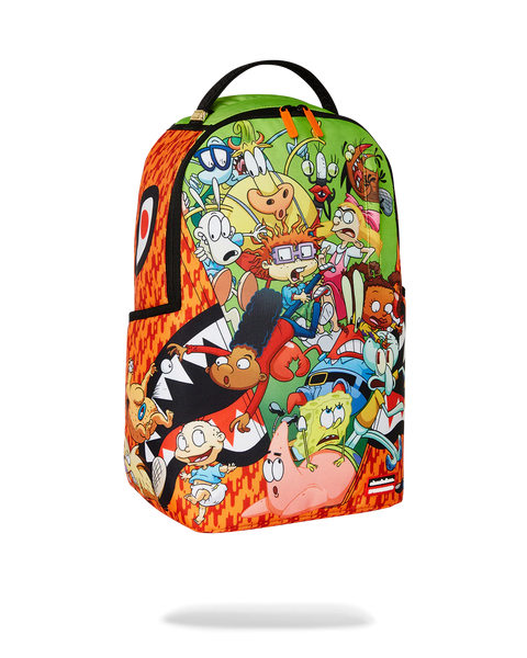 Sprayground 90s Nickelodeon Character Pile Reveal Backpack