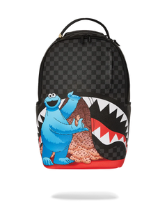 Sprayground - Sesame Street Cookie Monster Sneaking A Bite Backpack