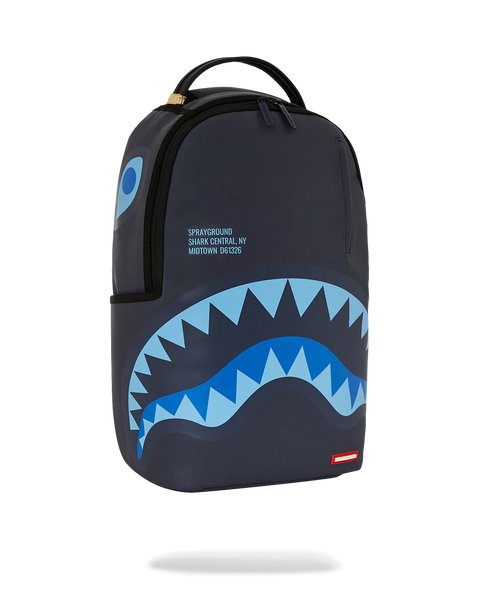 Sprayground - Shark Central Midnight Blue Backpack (Blue)