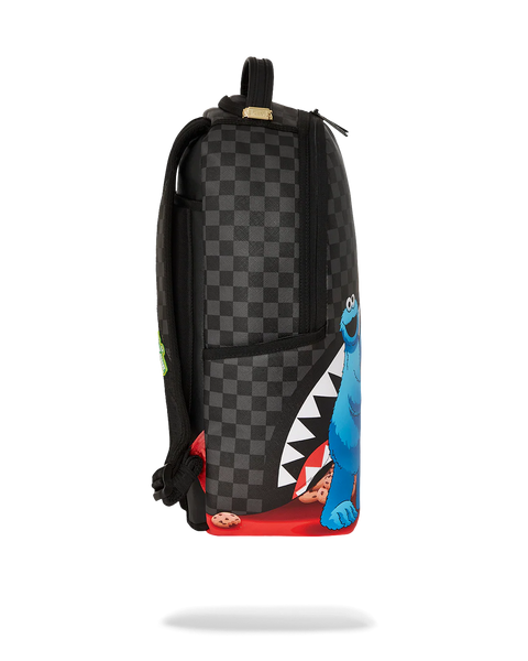 Sprayground - Sesame Street Cookie Monster Sneaking A Bite Backpack