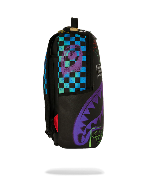 Sprayground - Shark Central Stencils Backpack (Black)