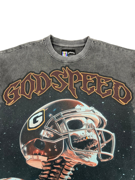 Godspeed - Morale Tee (Grey Wash)