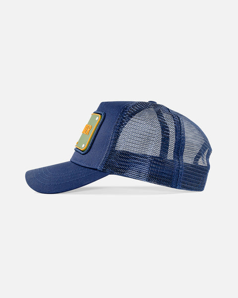John Hatter & Co. - Money Maker Trucker Hat (Blue/Green/Orange)