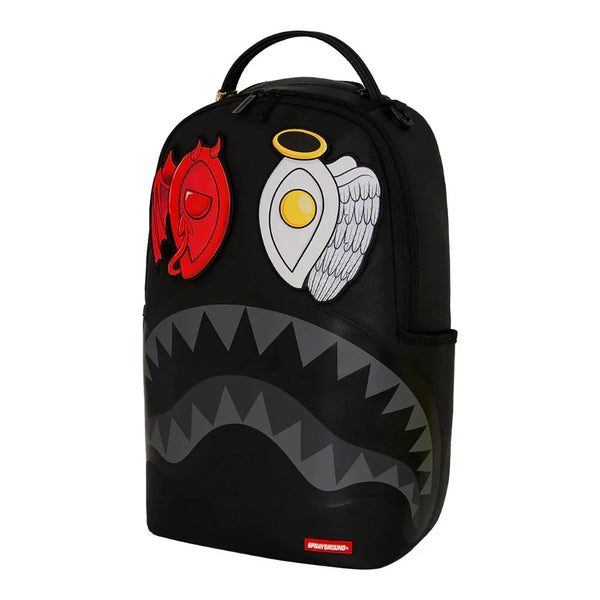 Sprayground - Black Removable Eyes Backpack