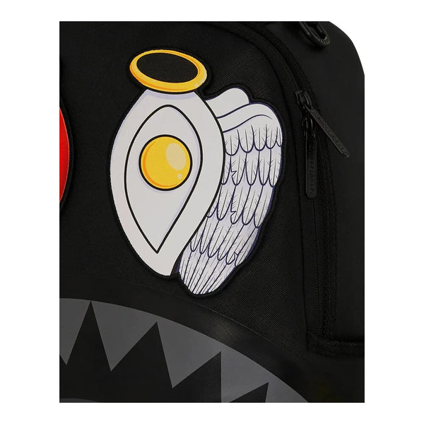 Sprayground - Black Removable Eyes Backpack