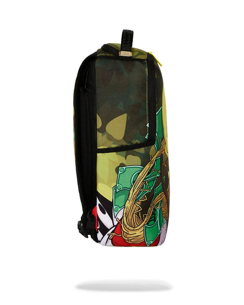 Sprayground Looney Tunes Tweety Money Nest Backpack cartoon character design on a white background