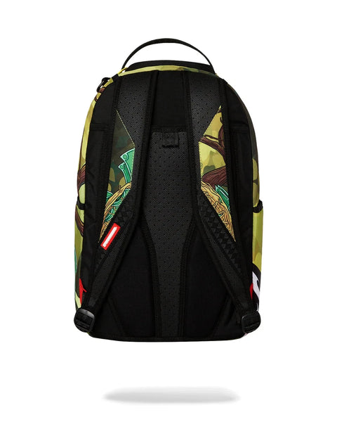 Sprayground Looney Tunes Tweety Money Nest Backpack cartoon character design on a white background