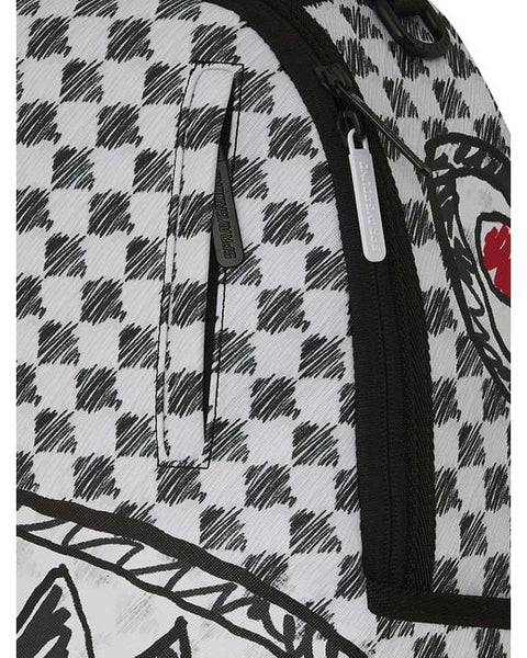 Sprayground - Mix and Match Scribble Backpack (Black)
