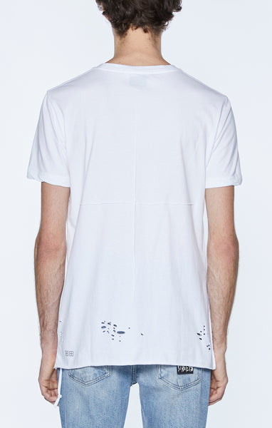 Ksubi - Sioux Short Sleeve Vintage Tee (Vintage White)