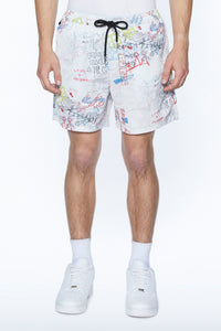 Ksubi - Skrawler Boardshort (White)