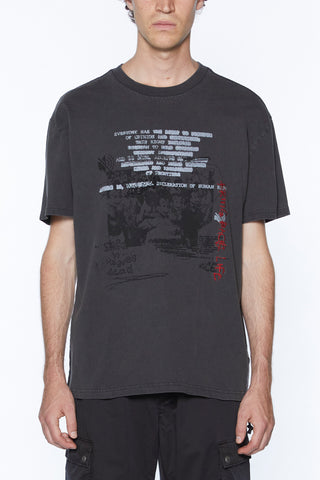 Ksubi - Silenced Biggie Short Sleeve Tee (Faded Black)