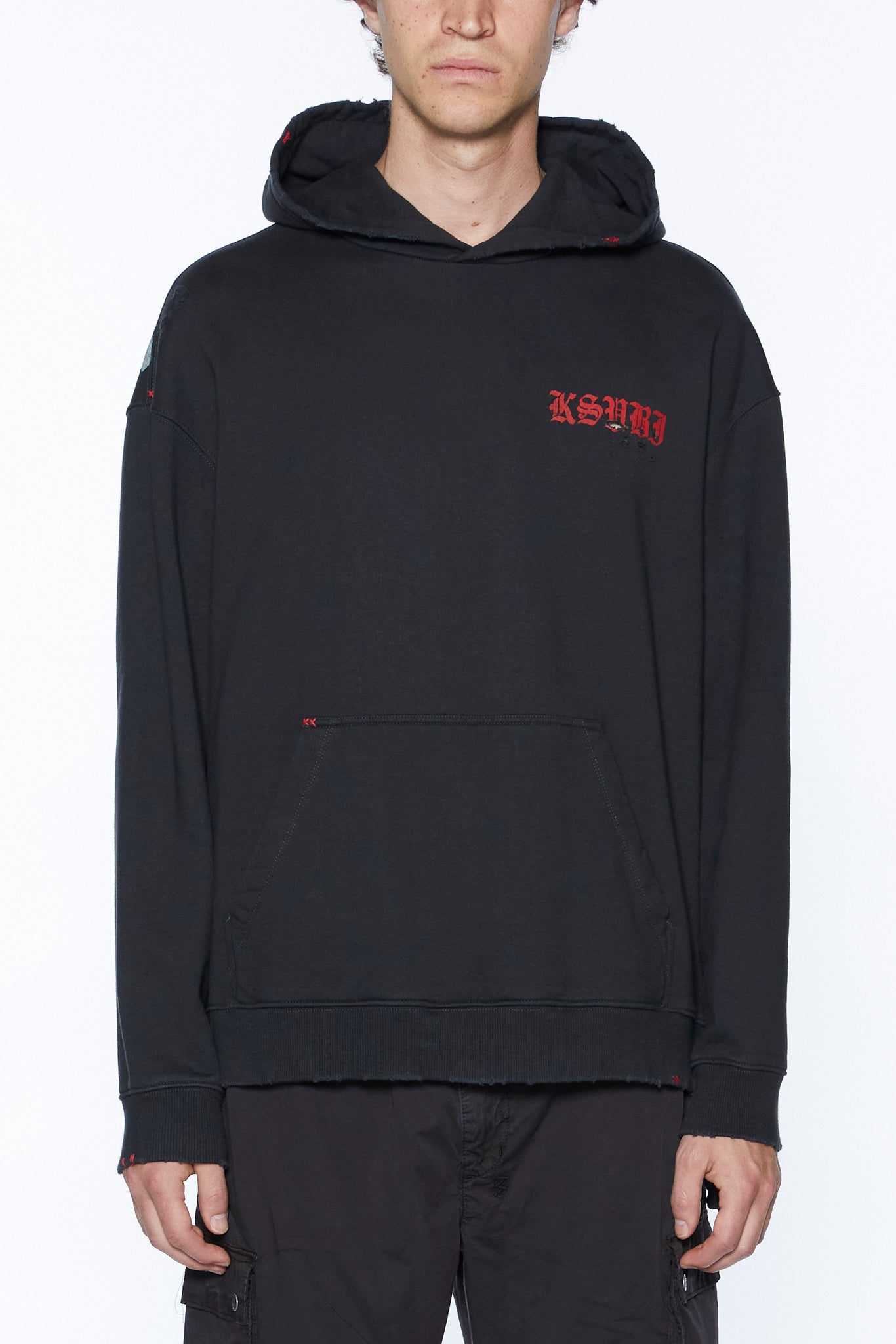 Ksubi - Sinners Biggie Hoodie (Acid Black)