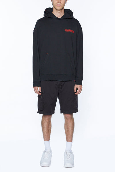 Ksubi - Sinners Biggie Hoodie (Acid Black)