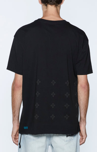 Ksubi - Burn Biggie Short Sleeve Tee (Jet Black)