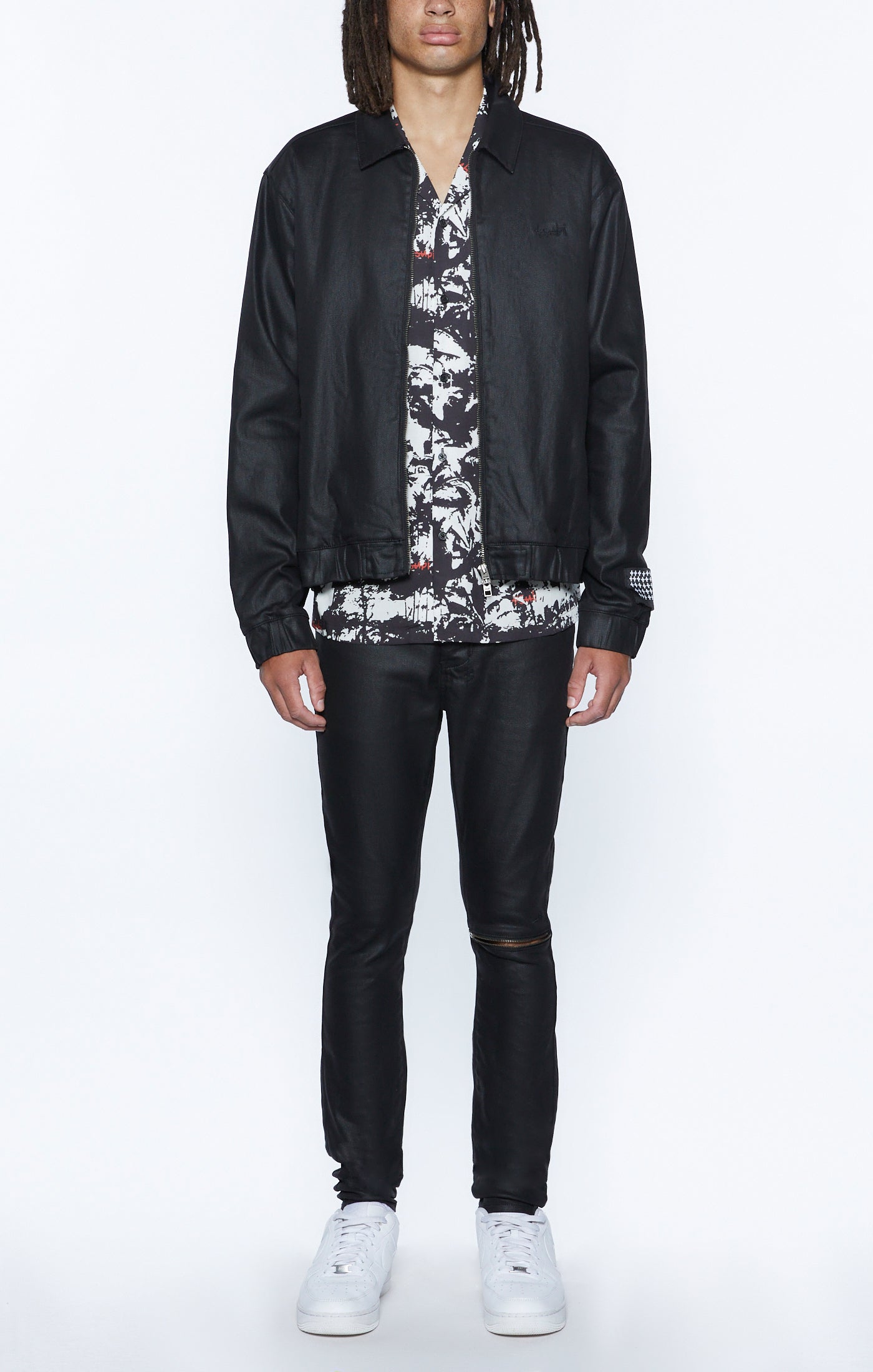 Ksubi - Van Winkle Waxed Caged Jeans (Black) – OCTANE
