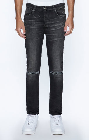 Ksubi - Van Winkle Tarr RepairJeans (Black)