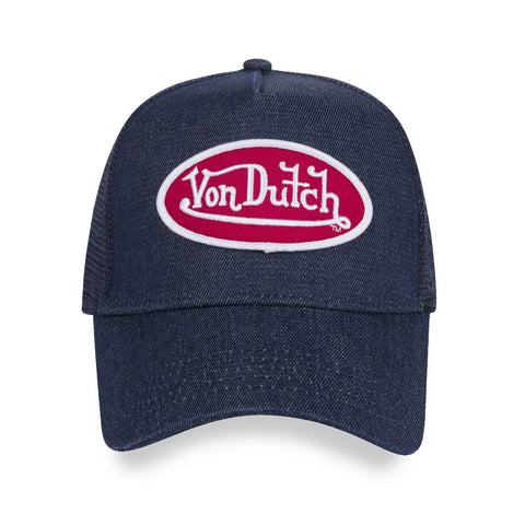 Von Dutch - Textile Trucker Hat (Navy)