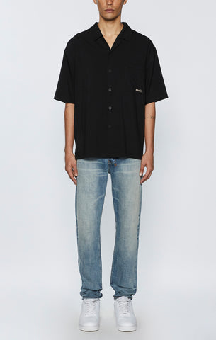 Ksubi - 1999 Diner Short Sleeve Button Up Shirt (Black)