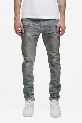Purple - Low Rise W/ Slim Leg Jean (Light Dirty Wax)