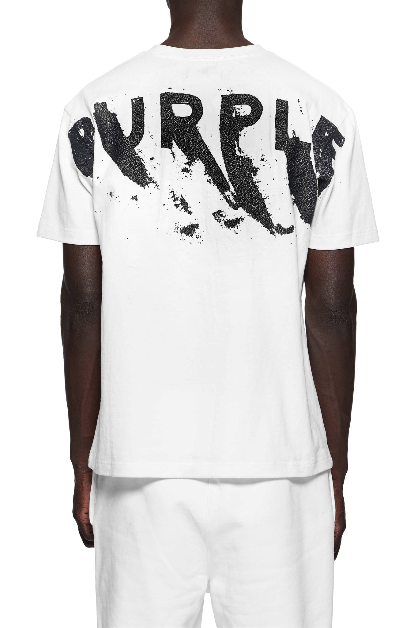 Purple - HWT Jersey Tee (White)