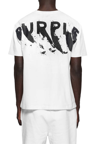 Purple - HWT Jersey Tee (White)