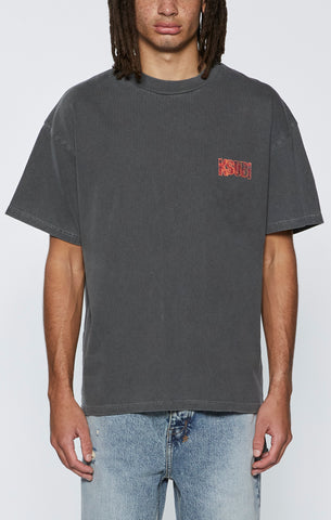 Ksubi - Kickstart Ekcess Tee (CHARCOAL)