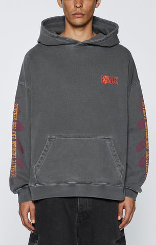 Ksubi - Kickstart Ekcess Hoodie (CHARCOAL)