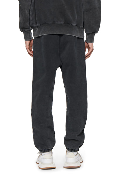 Purple - Heavy Fleece Sweatpants (Black)