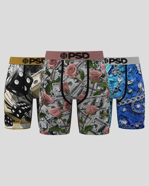 PSD - Rose Royale 3-Pack Boxer