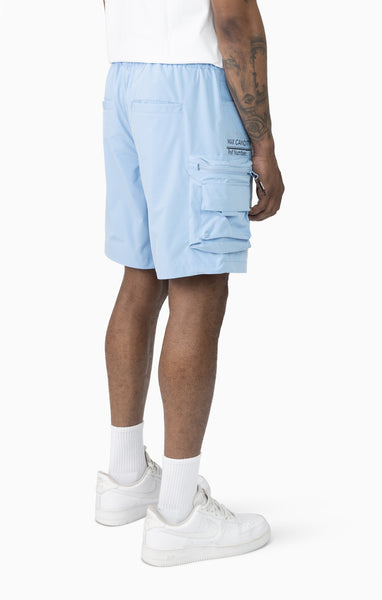 Smoke Rise - Utility Cargo Shorts (Alaskan Blue)
