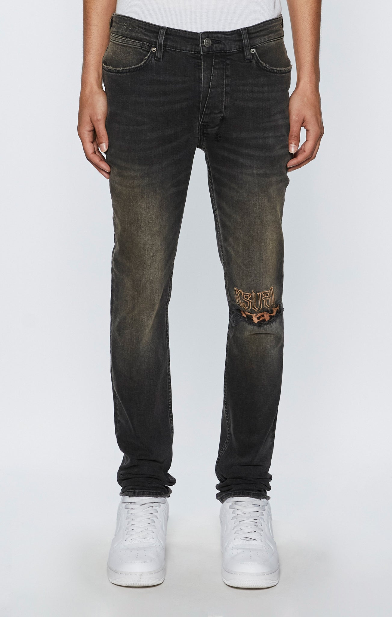 Ksubi - Van Winkle Kingdom Repair Jeans (Black)