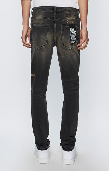 Ksubi - Van Winkle Kingdom Repair Jeans (Black)