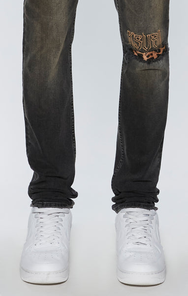 Ksubi - Van Winkle Kingdom Repair Jeans (Black)