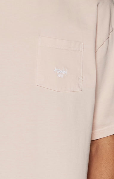 Ksubi - Stamp Ekcess Pocket Tee (Baby Pink)