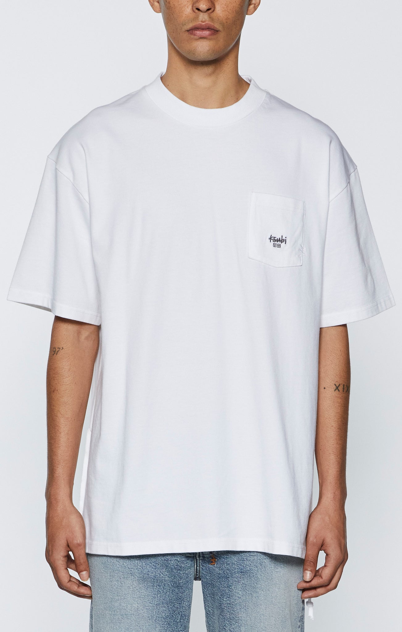 Ksubi - Stamp Ekcess Pocket Tee (White)
