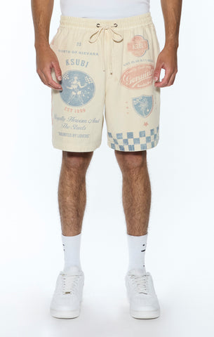 Ksubi - Pit Lane Life Printed Shorts