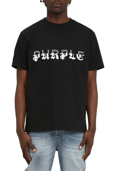 Purple - Hwt Jersey Tee (Black)