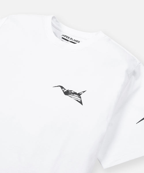 Paper Planes - Origami Tee (White)