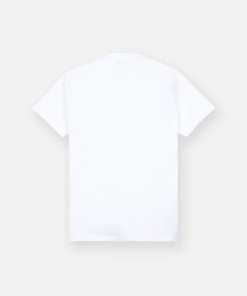 Paper Planes - Diamond & Strips Tee (White)