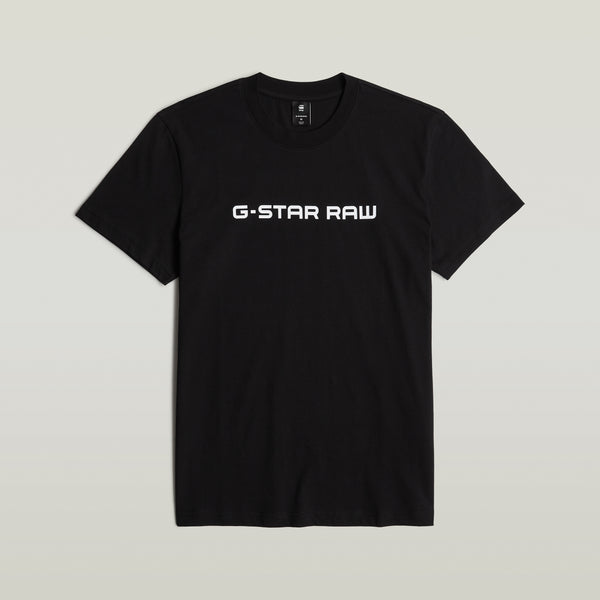 G-Star Raw - Corporate Script Logo Tee (Black)